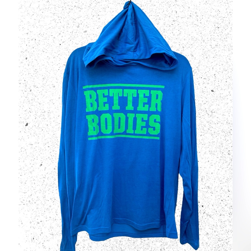 Better Bodies L/S Hoodie Pump Cover size Large.